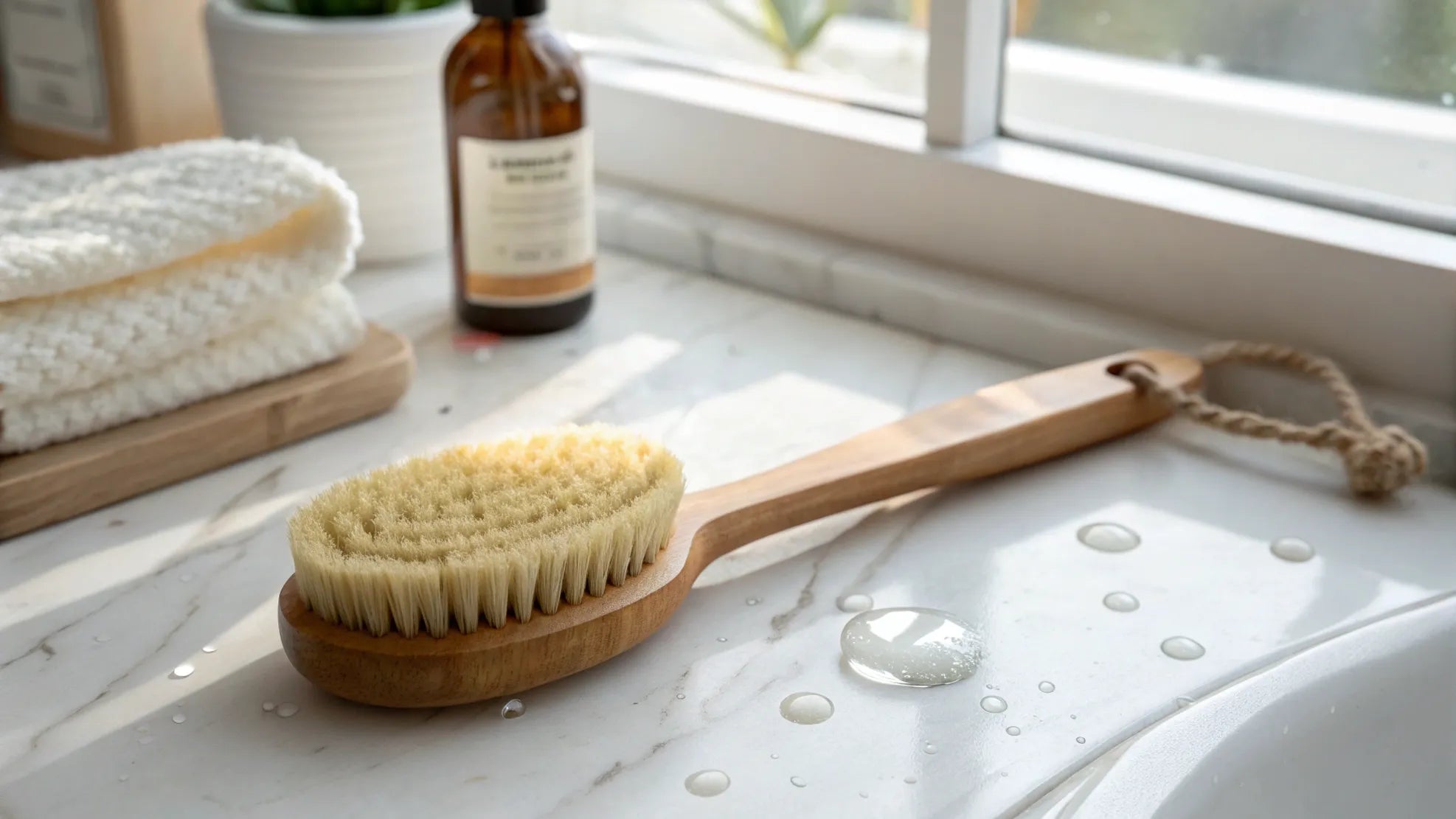 Guide till lymfmassage med torrborstning på 5-10 minuter