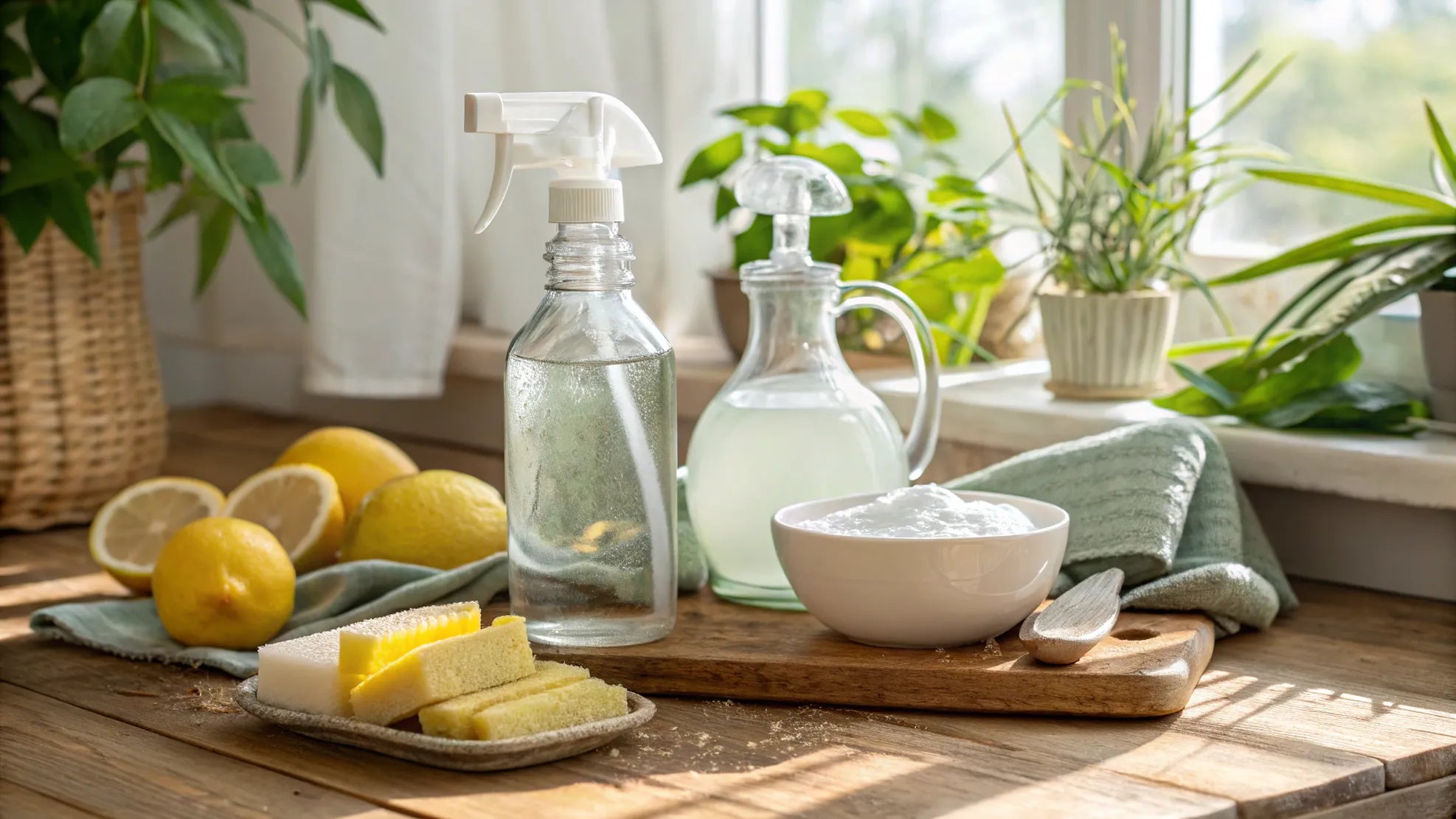 Giftfri städning med naturliga medel - enkla recept