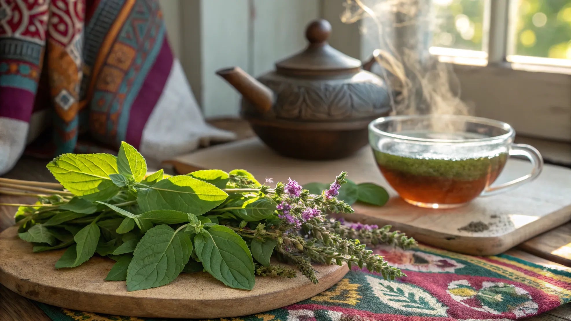 Tulsi och Moringa: Indiska örter för hälsa och välmående