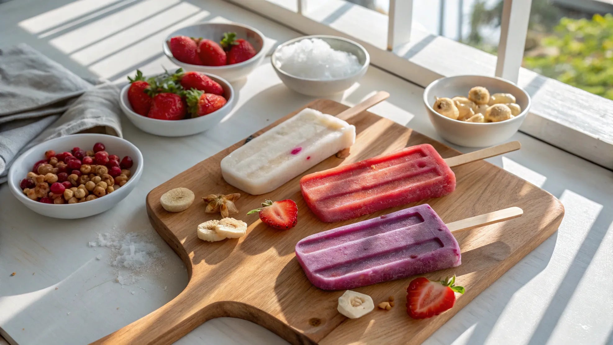 Veganska glassar med probiotika - enkla recept