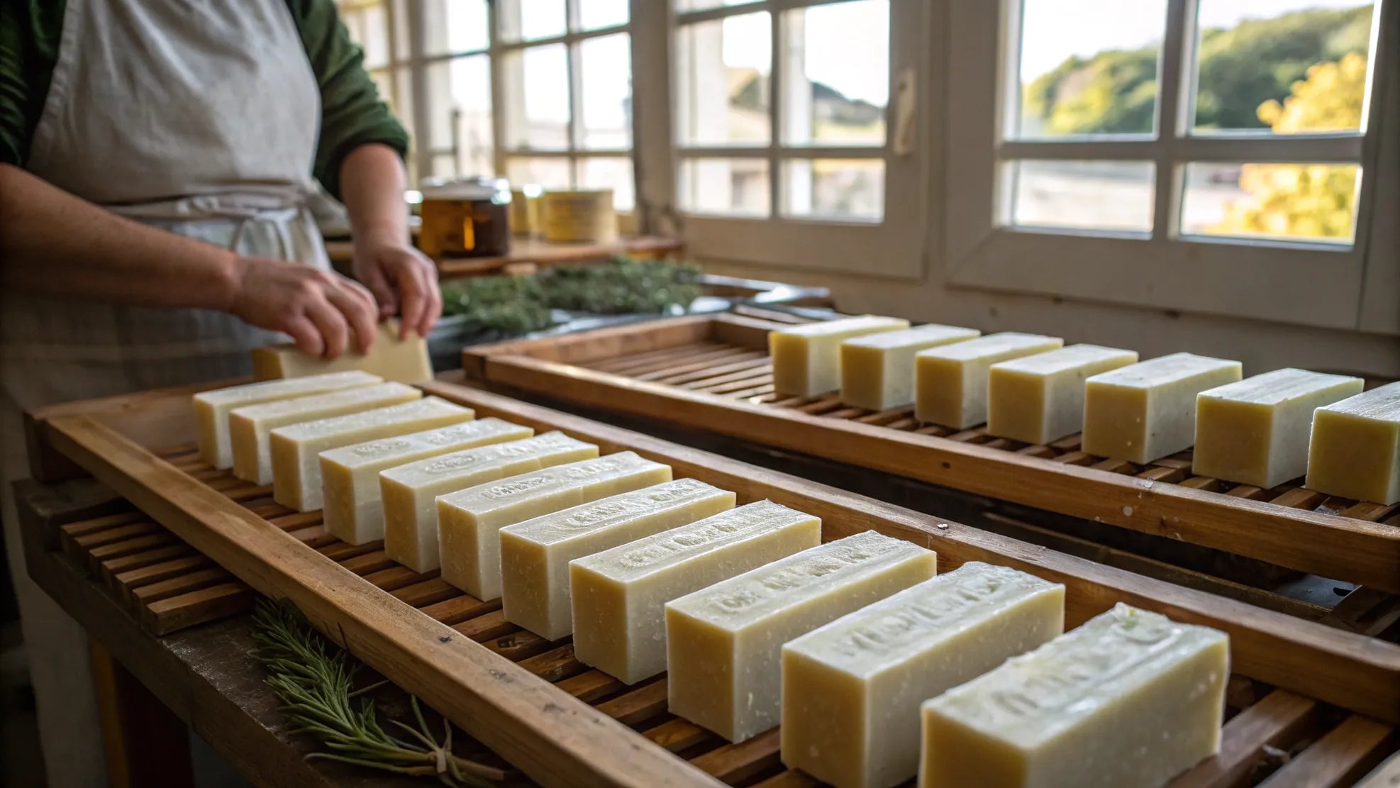 Äkta ekologisk tvål - skonsam för hud och miljö