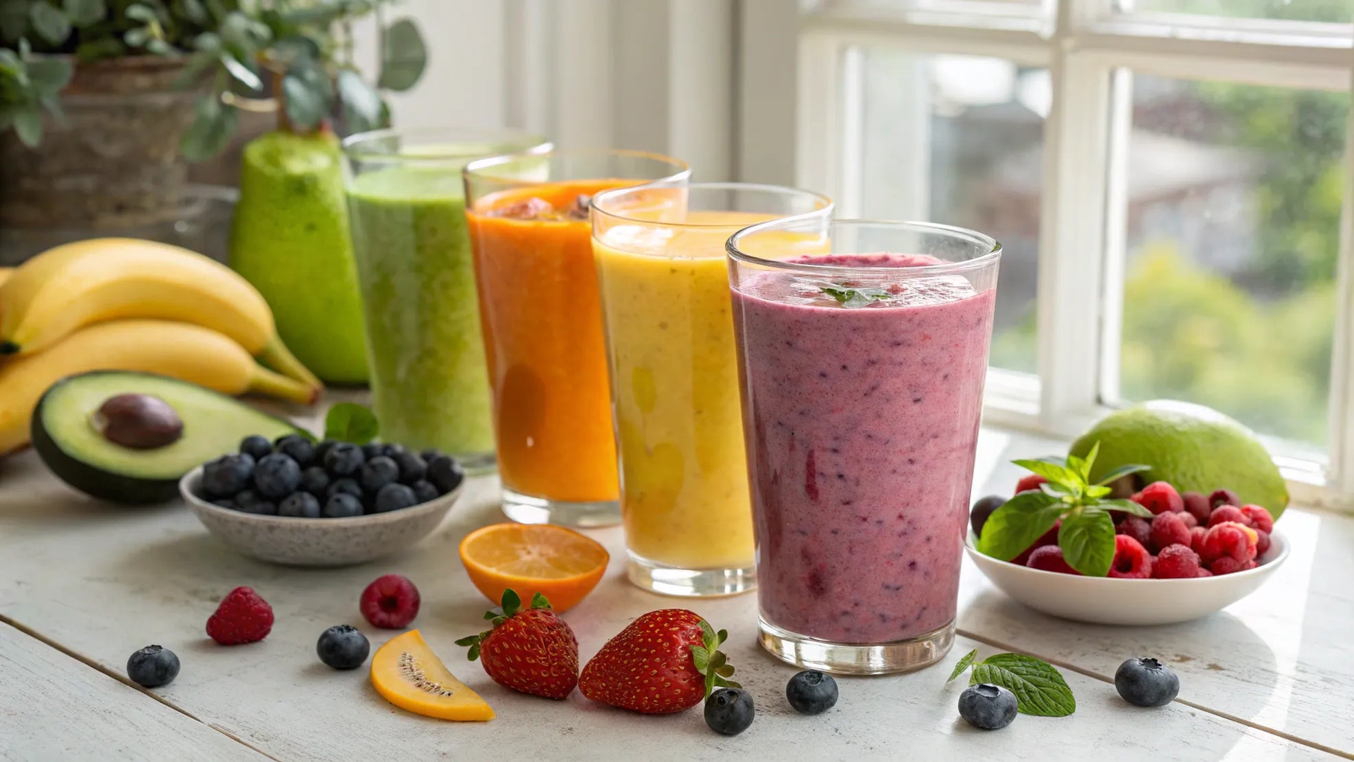 Svalkande sommarsmoothies för hälsa och energi