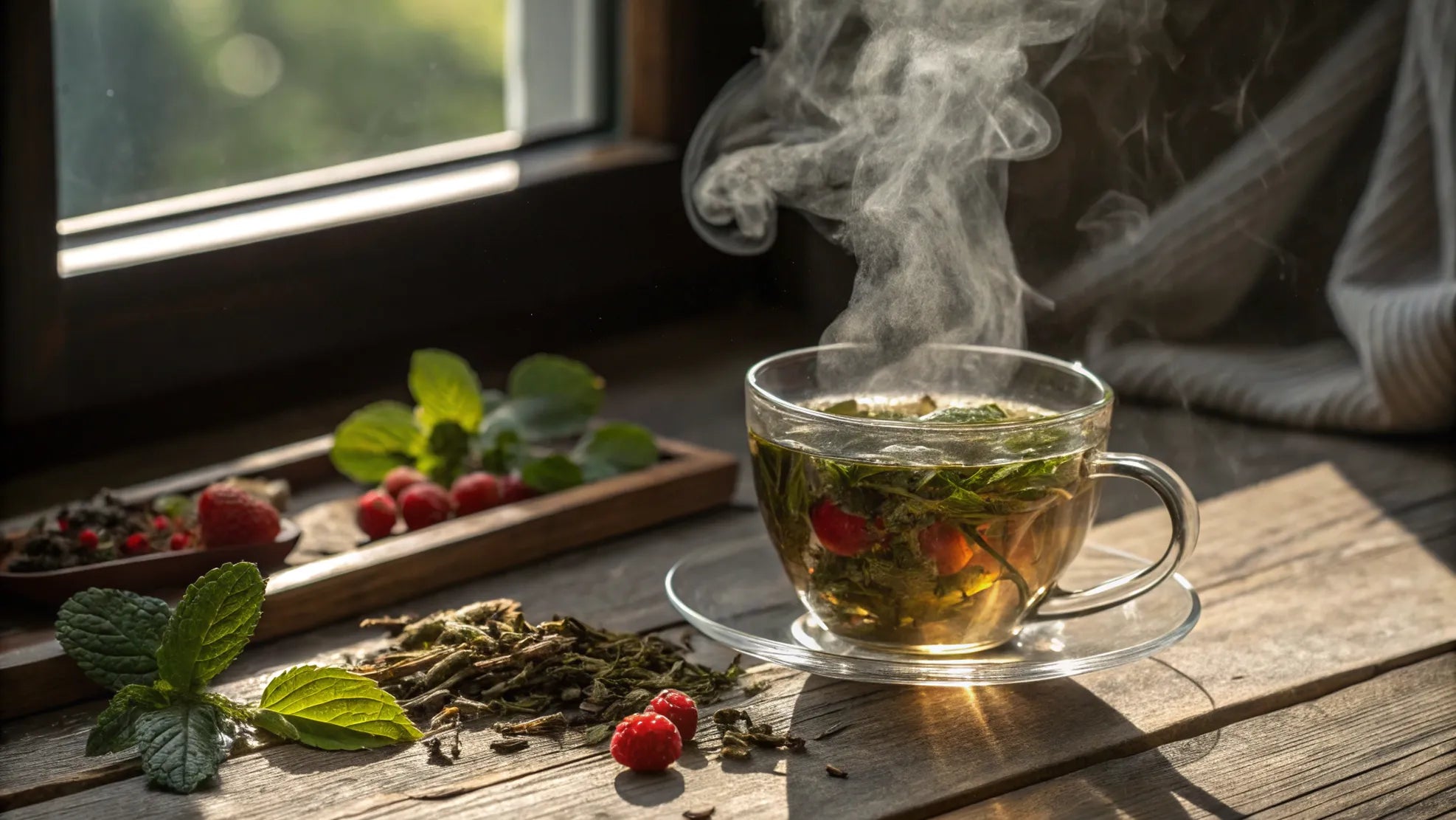 Spring Dragon - Ett naturligt örtte utan koffein