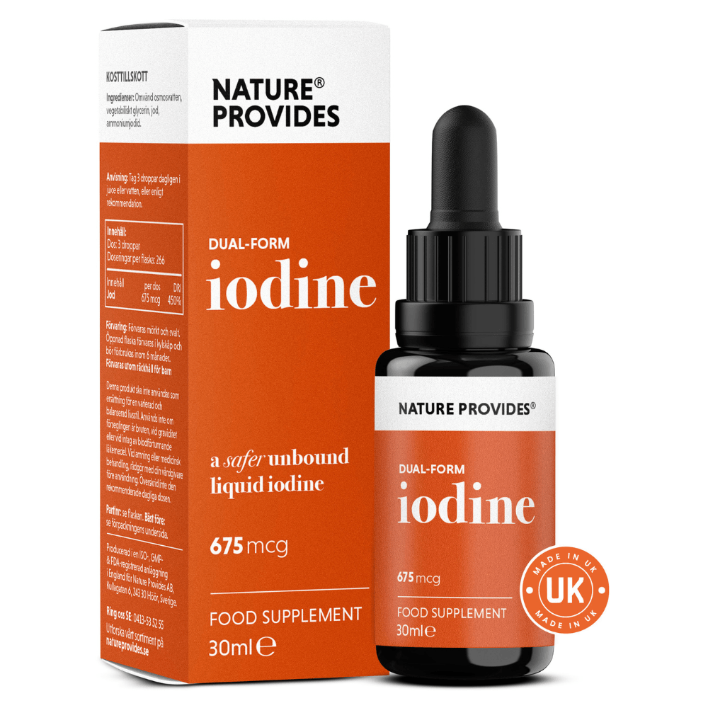 Nature Provides Dual-Form Iodine 675mcg - Kelp-Extracted Glimja Nature Provides Dual-Form Iodine 675mcg - Kelp-Extracted Glimja
