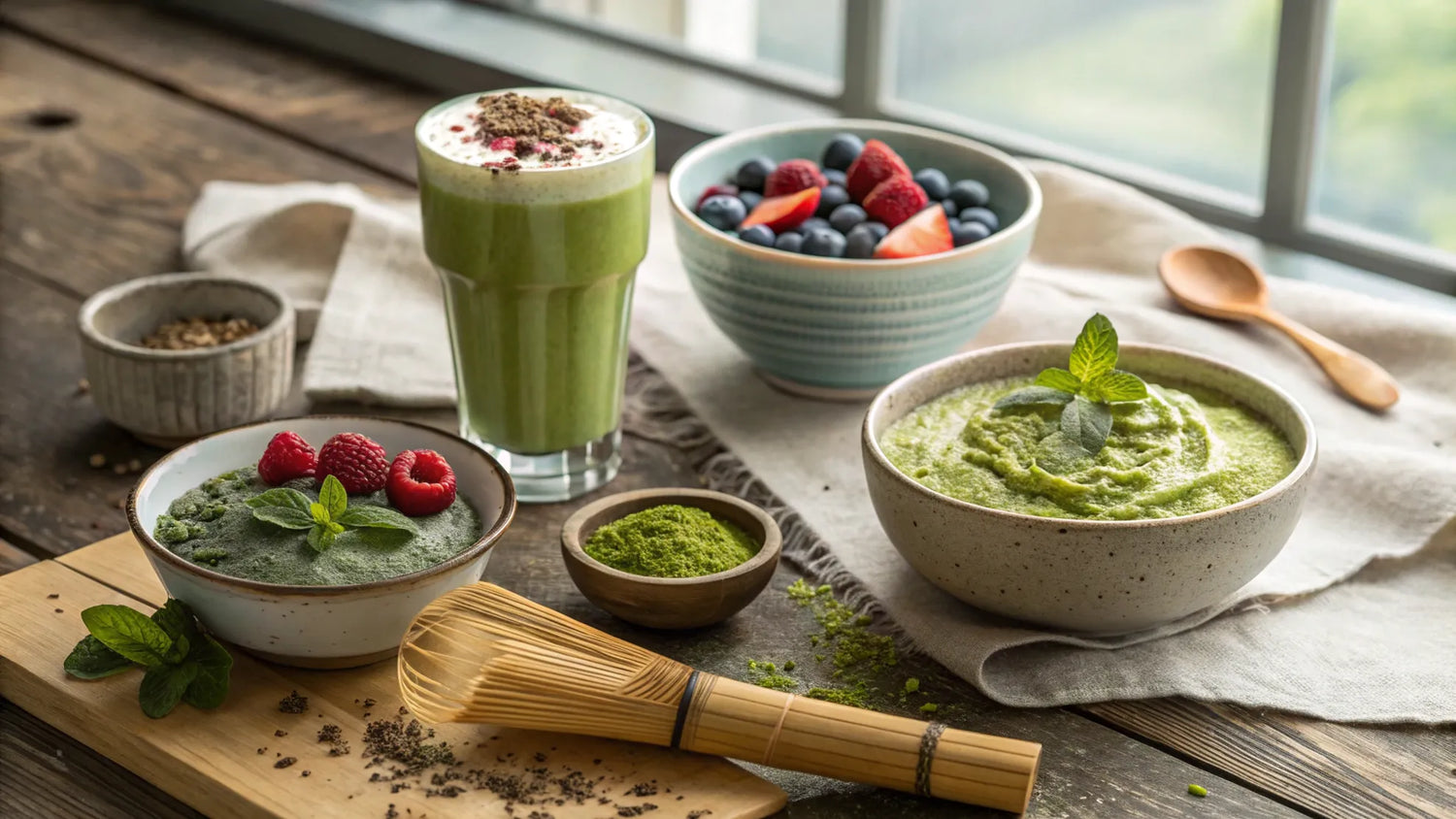 4 enkla recept med matcha pulver för varje tillfälle