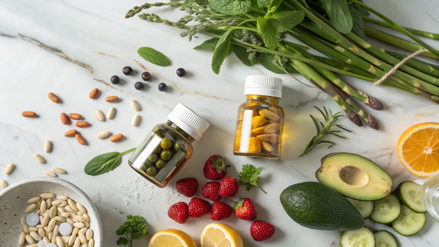 Kosttillskott för hår, hud och naglar - Komplett guide