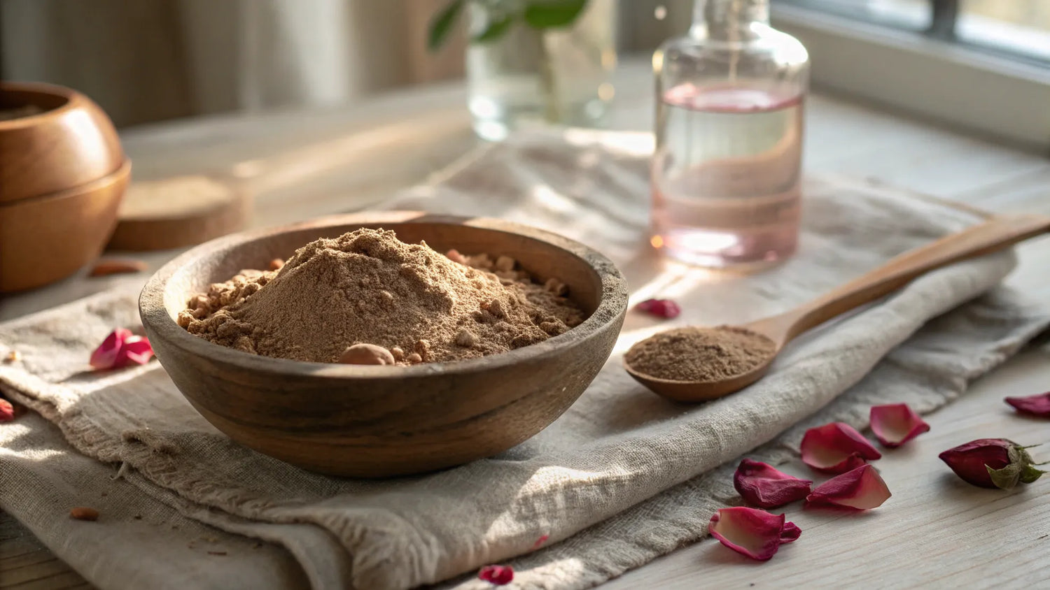 Rasullera för naturlig hud- och hårvård hemma