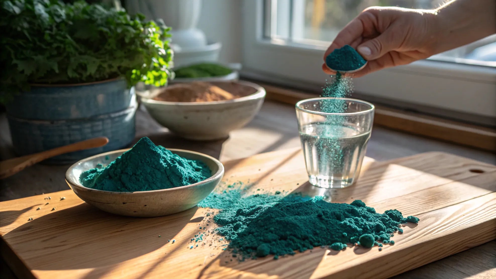 Spirulina - näringsfylld alg med hälsofördelar