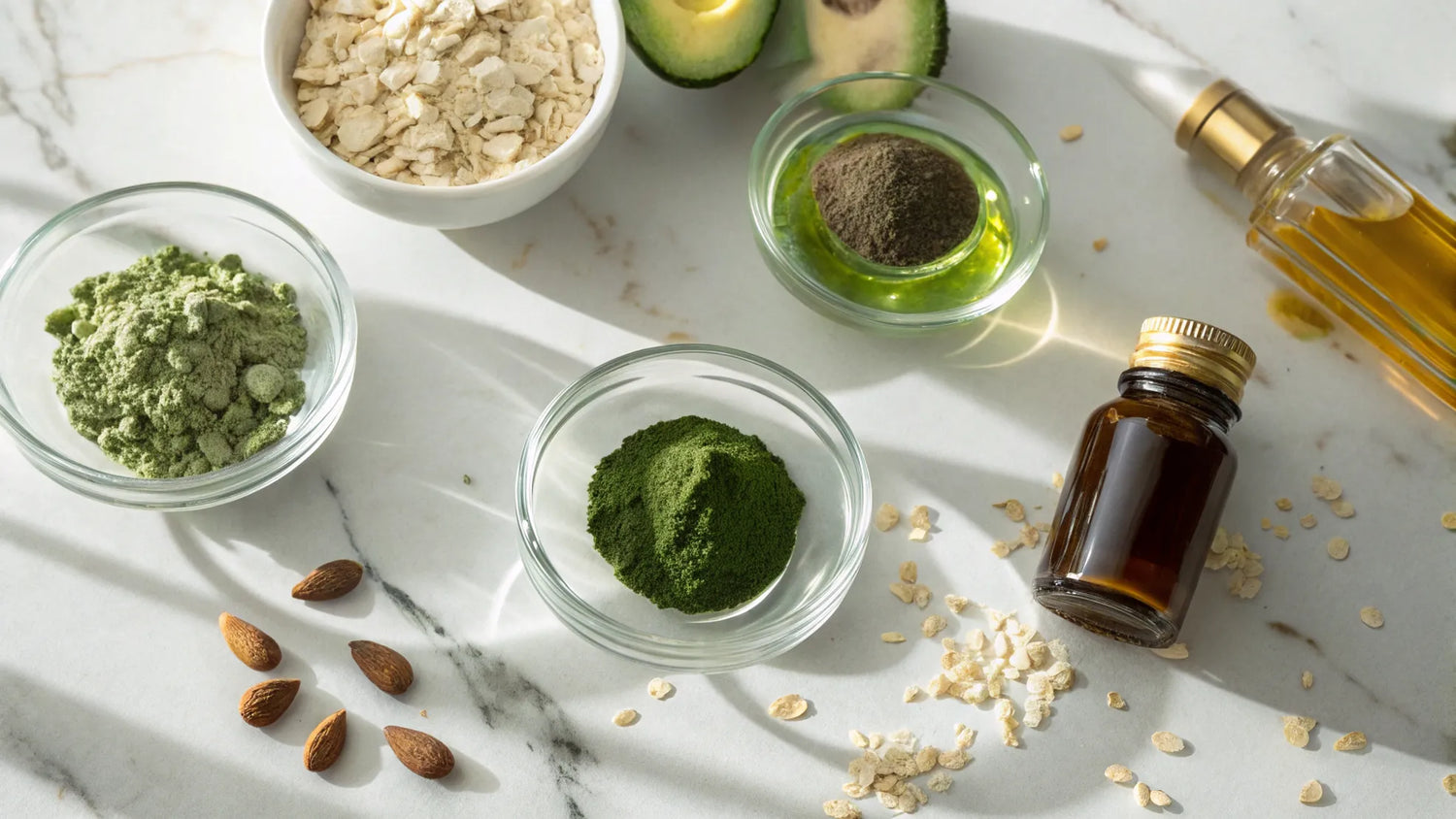 Naturliga hemgjorda ansiktsmasker för alla hudtyper