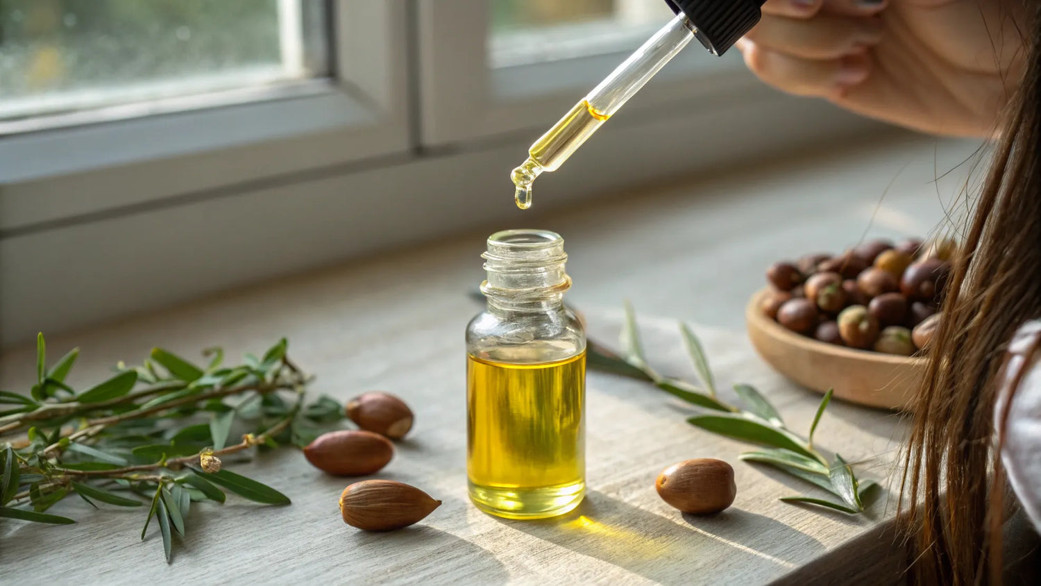 9 fördelar med kallpressad jojobaolja för hud & hår