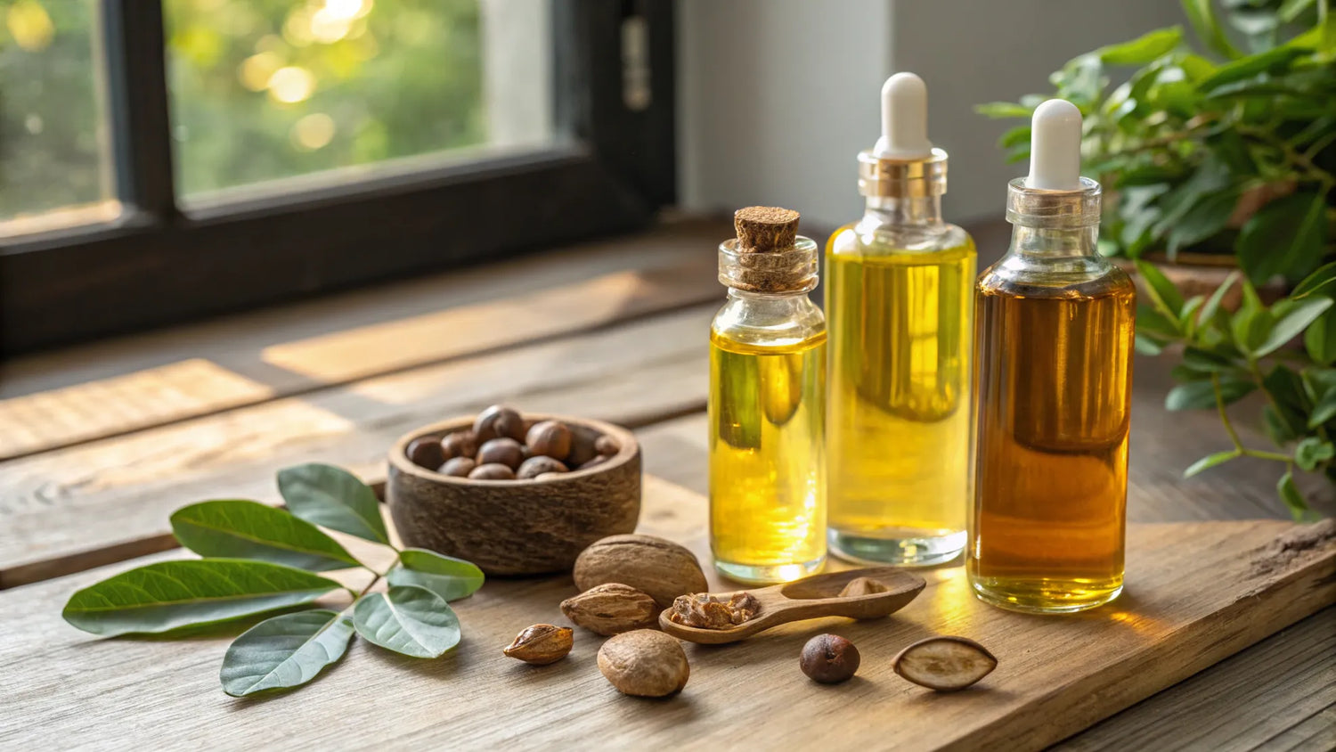 Baobab, Moringa & Marula: Naturliga oljor för hud och hår