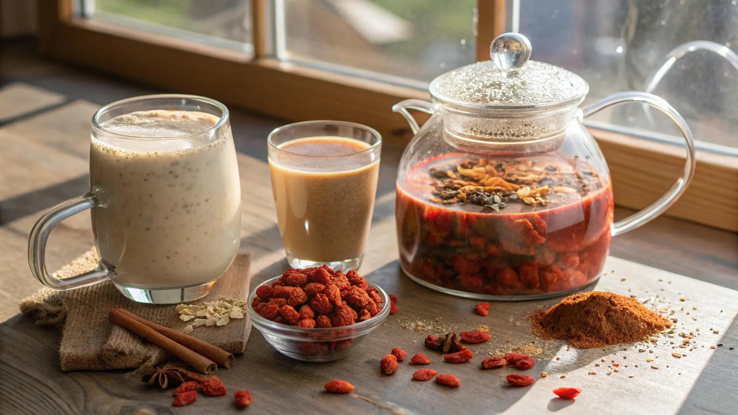 Gojibärste & Adaptogena Smoothies för Hälsa och Välmående