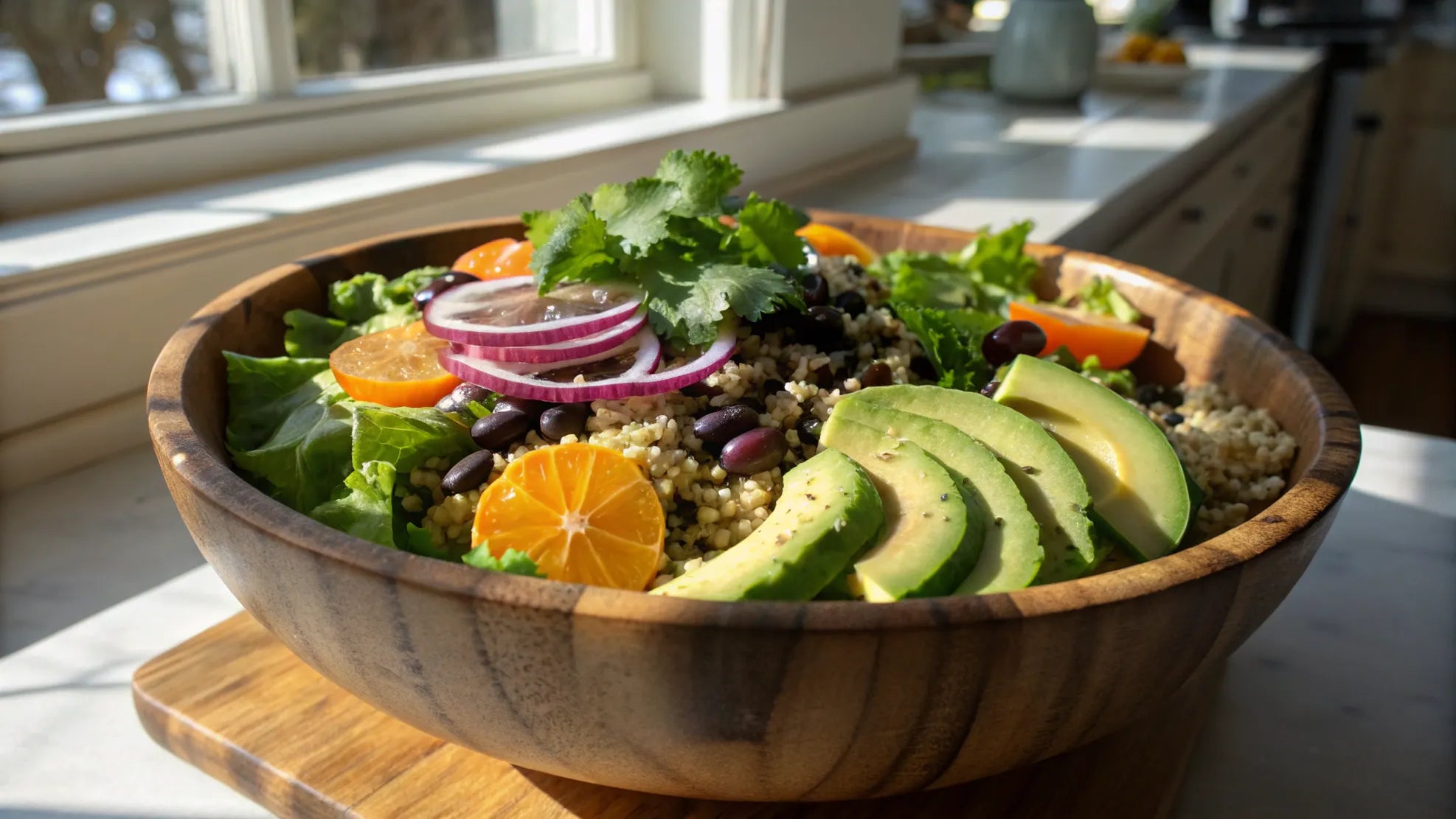 Mexikansk Supersallad med Quinoa och Avokado