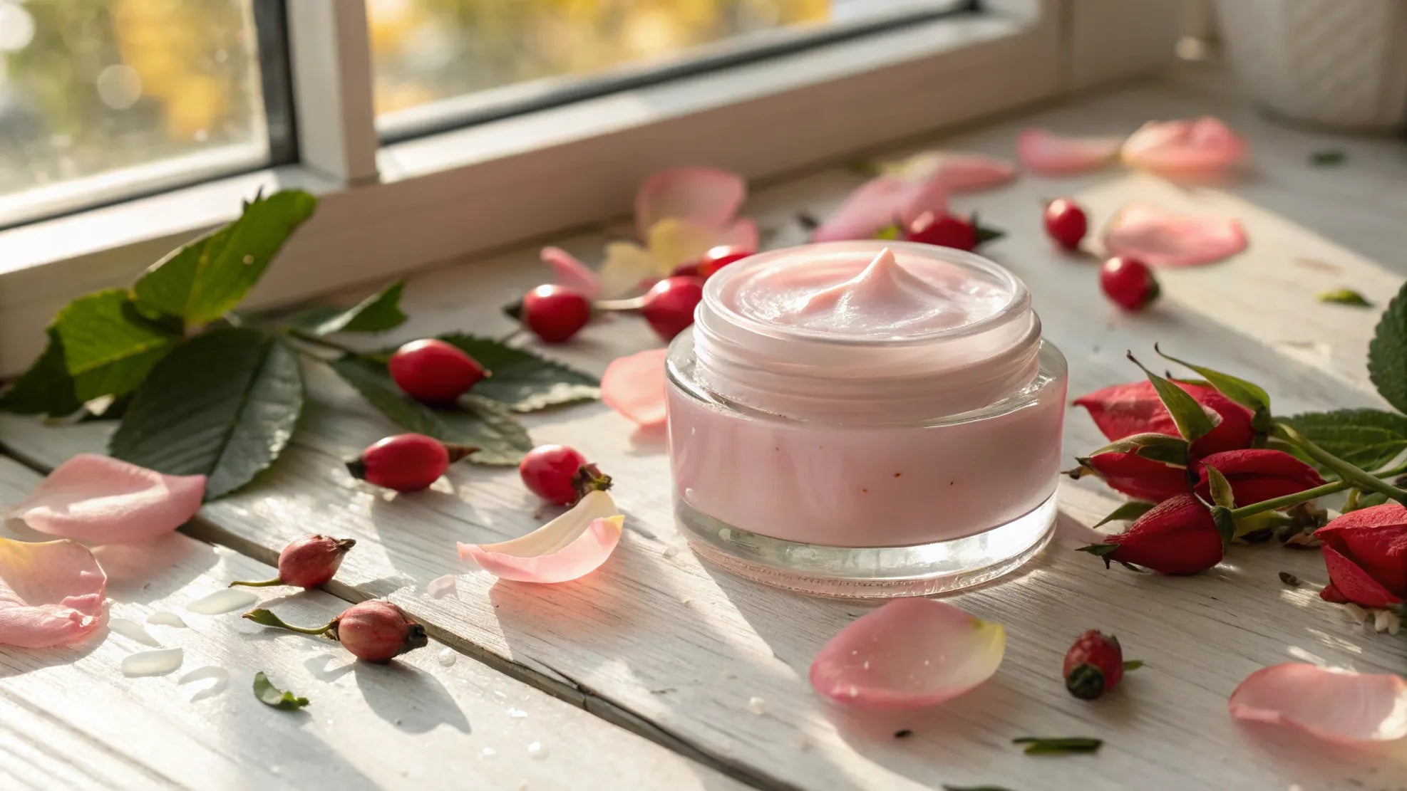 Odylique Timeless Rose Moisturiser för känslig hud
