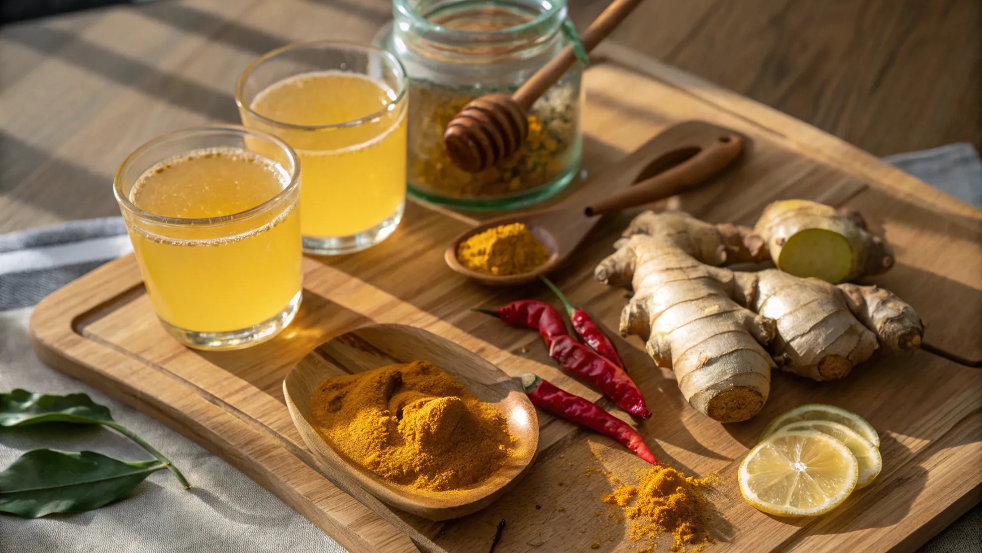 4 enkla ingefärsshots för att stärka immunförsvaret