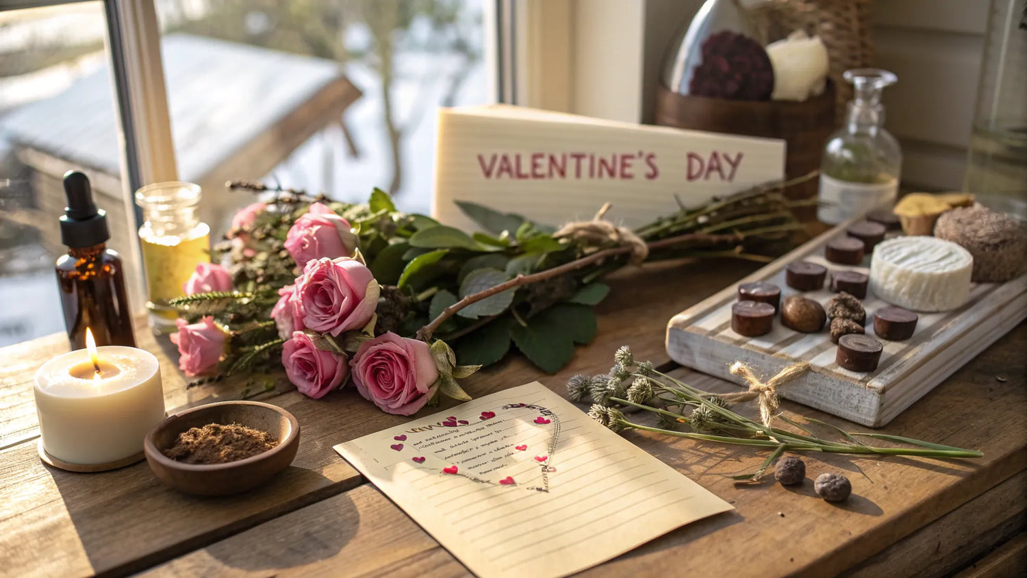 10 naturliga sätt att visa kärlek på alla hjärtans dag