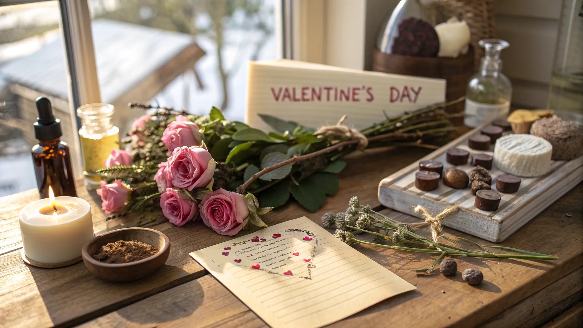 10 naturliga sätt att visa kärlek på alla hjärtans dag