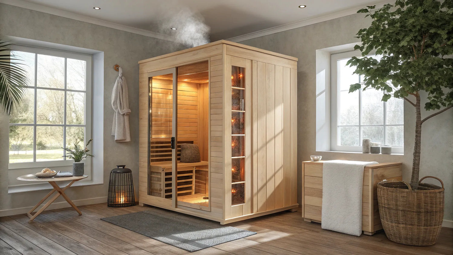 Infraröd bastu: 14 hälsofördelar för kropp & själ