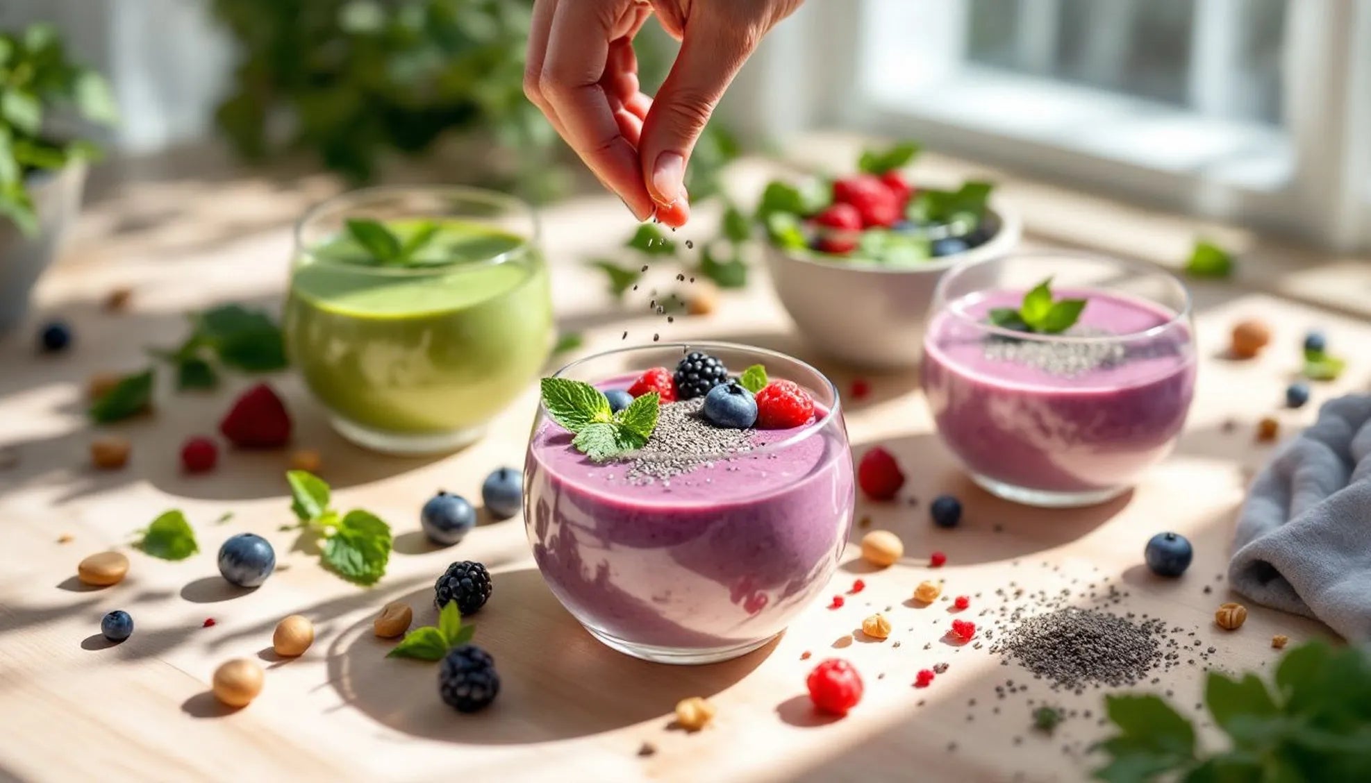 3 enkla immunstärkande smoothies med superfoods