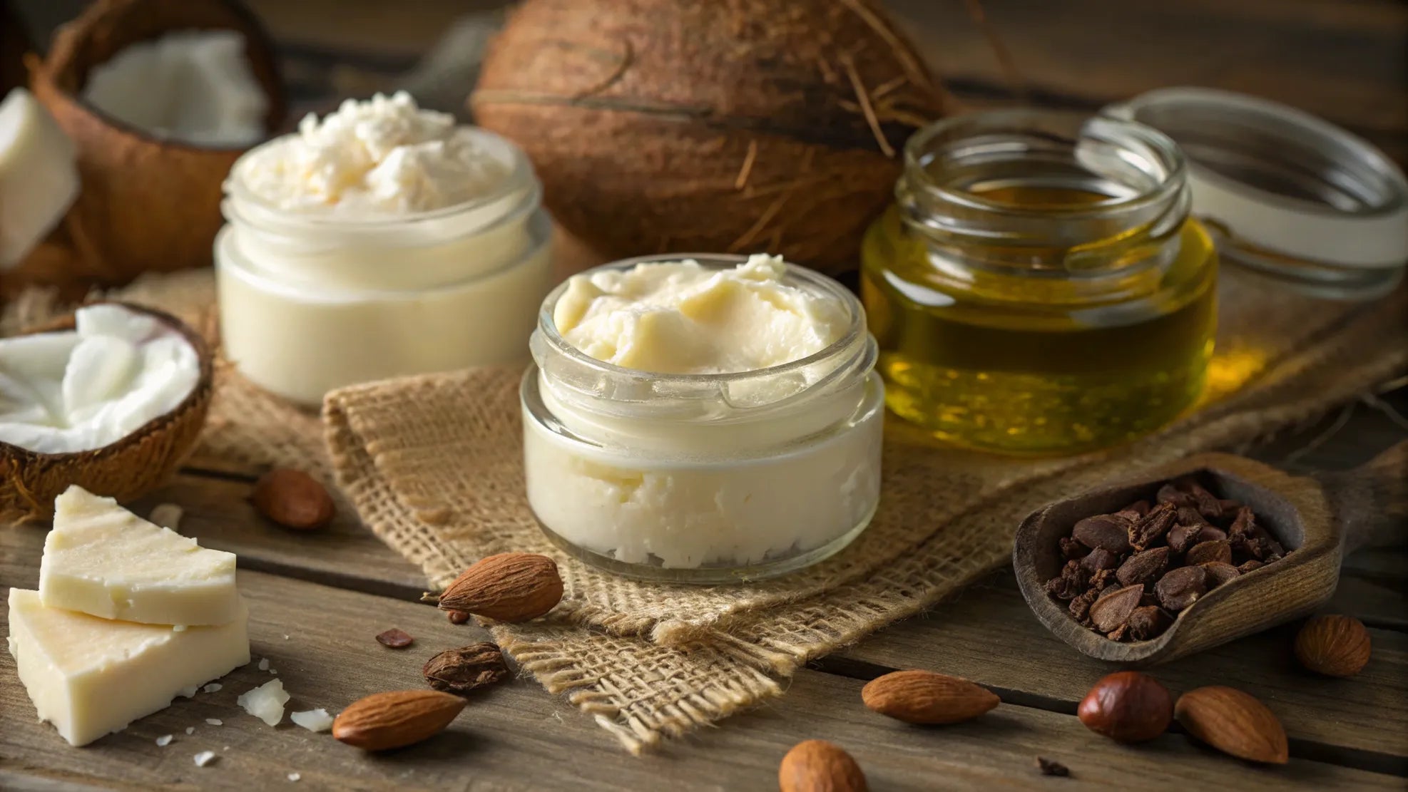 Gör egen body butter med sheasmör och kakaosmör