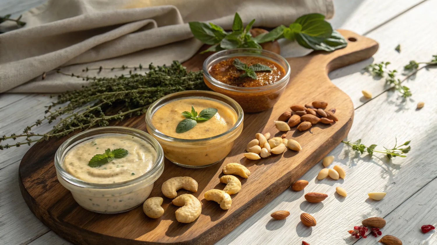 5 kreativa veganska såsrecept med nötter