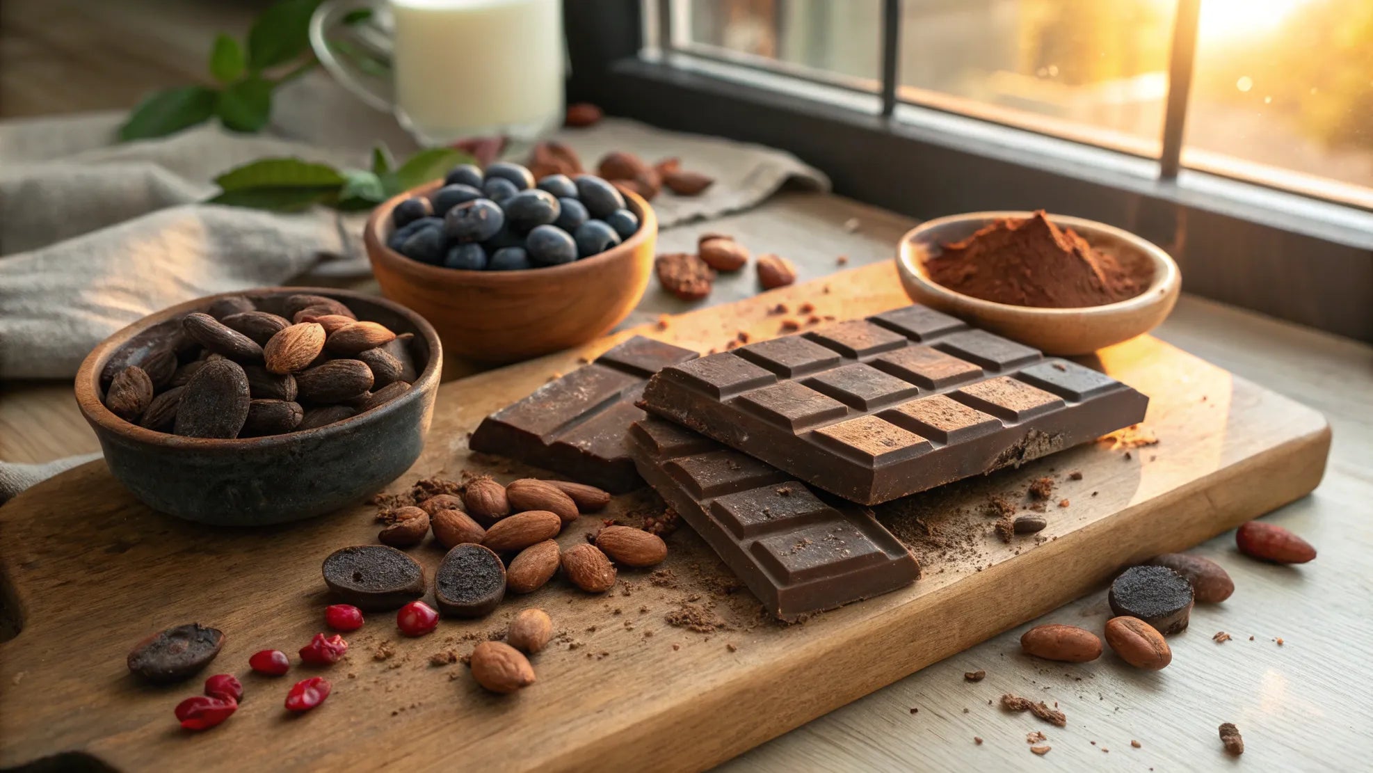 Kakaobönans hälsofördelar och hemgjord raw choklad