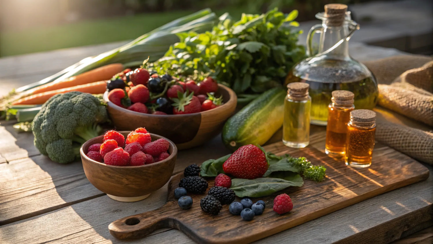 Näring för frisk hud - Inre balans för yttre skönhet