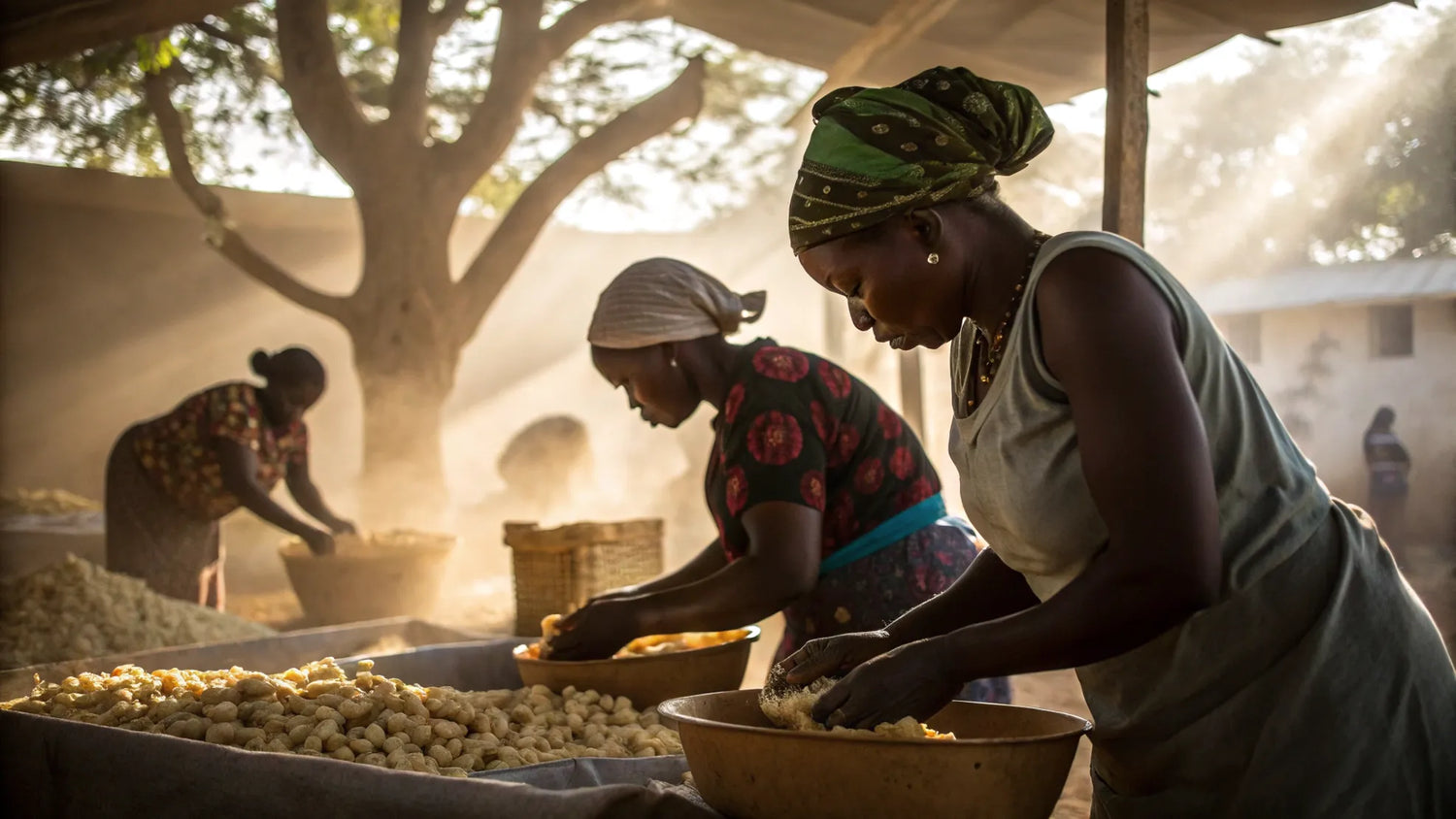 Ekologiskt Sheasmör för Torr Hud & Eksem