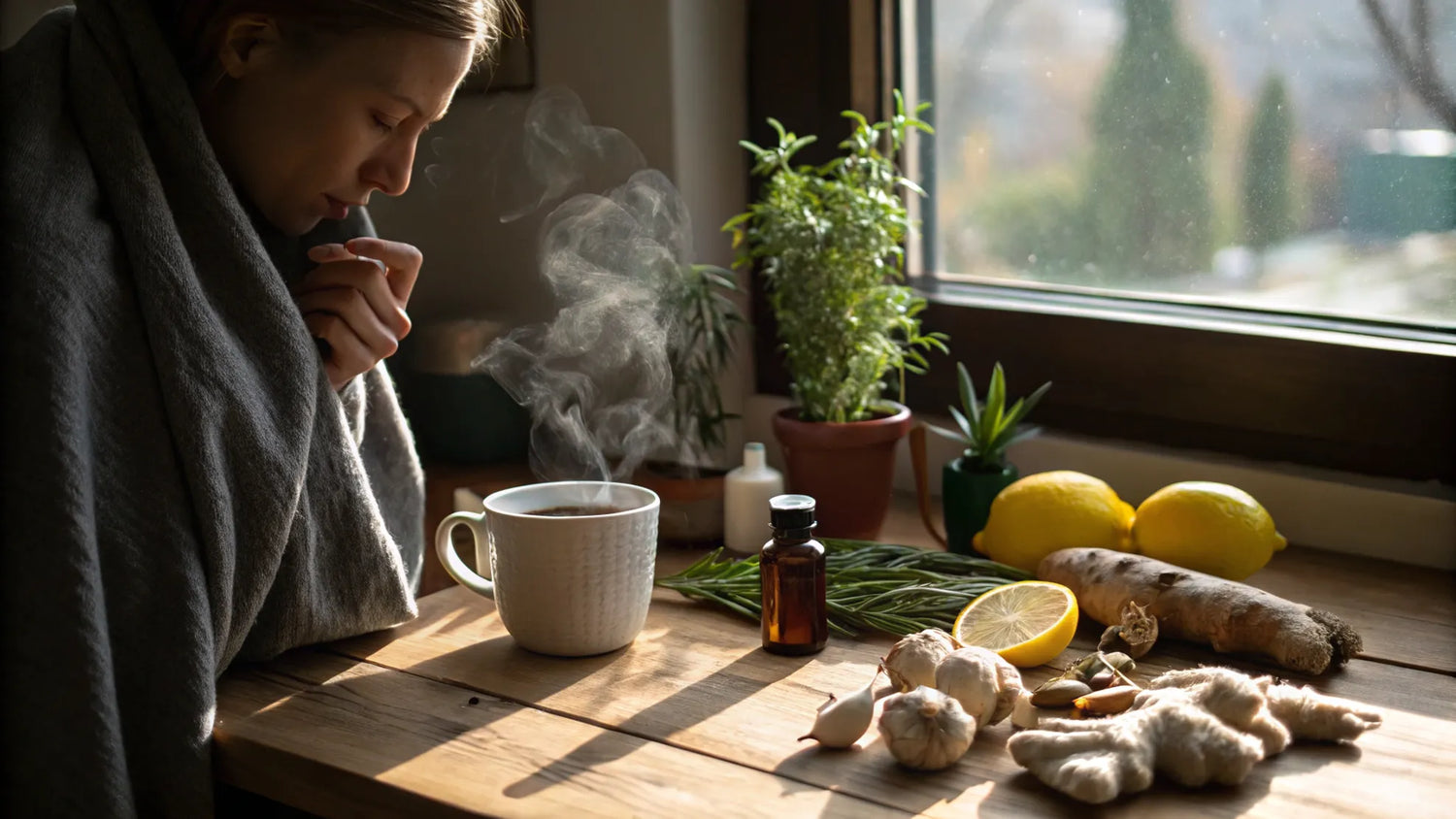 Bli snabbt frisk från förkylning med naturliga metoder