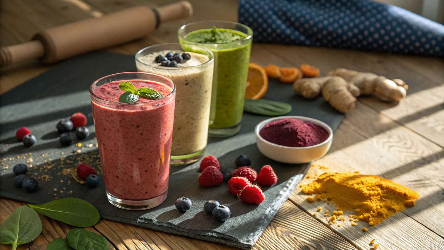 Proteinrika smoothies för snabb återhämtning