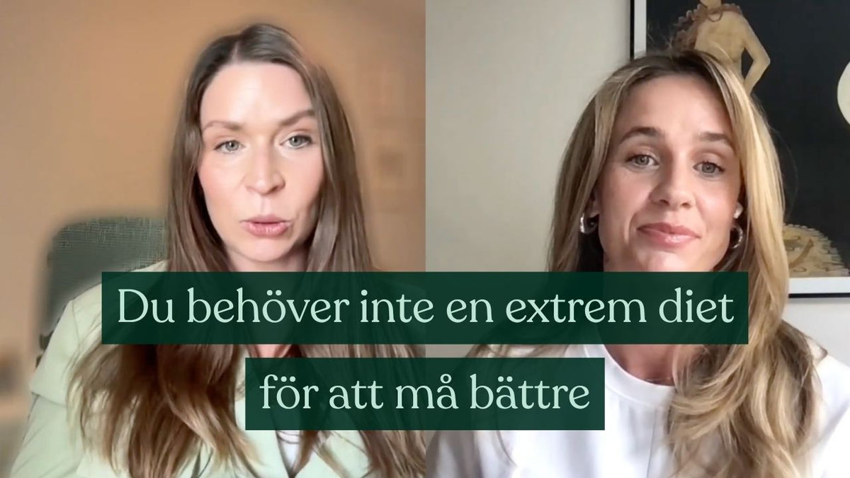 Avsnitt #3: Hur du kan få en bättre hälsa utan extrema dieter