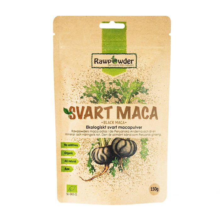 Black Maca, 150g Organic