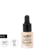 PuroBIO Cosmetics - Sublime Drop Foundation 01, 19 g