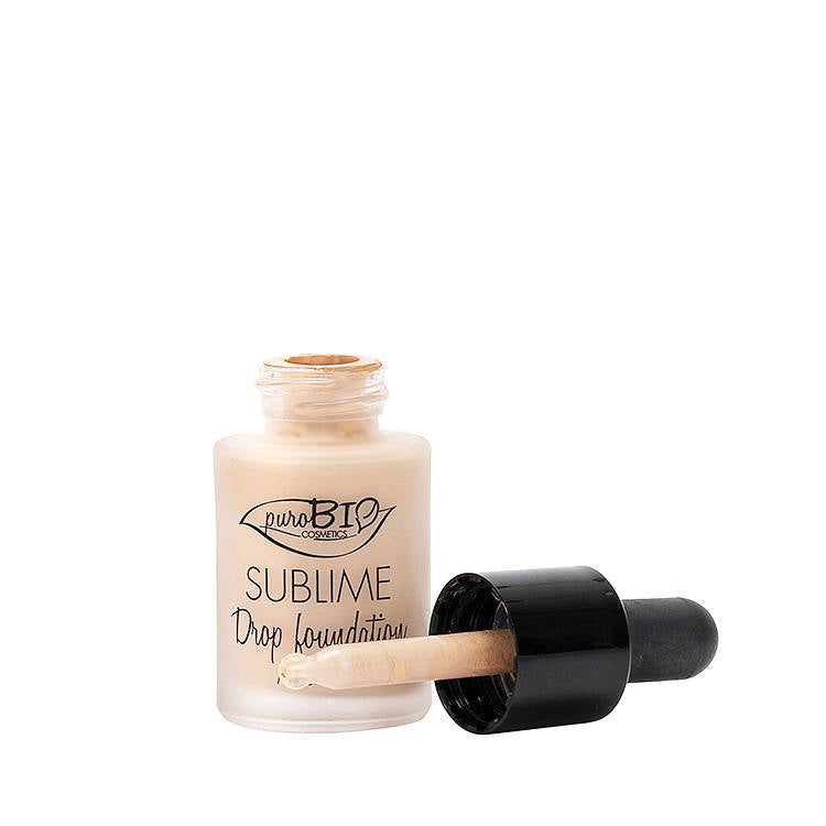 PuroBIO Cosmetics - Sublime Drop Foundation 01, 19 g