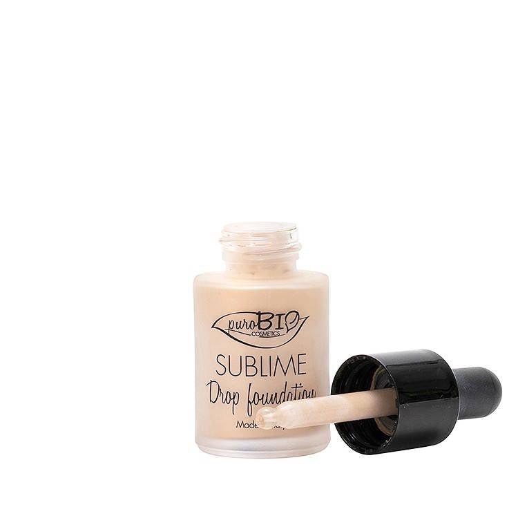 PuroBIO Cosmetics - Sublime Drop Foundation 02, 19 g