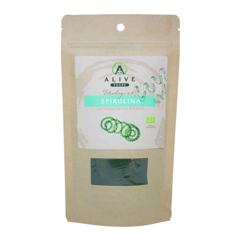 Alive Foods Ekologisk Spirulina 120 gram