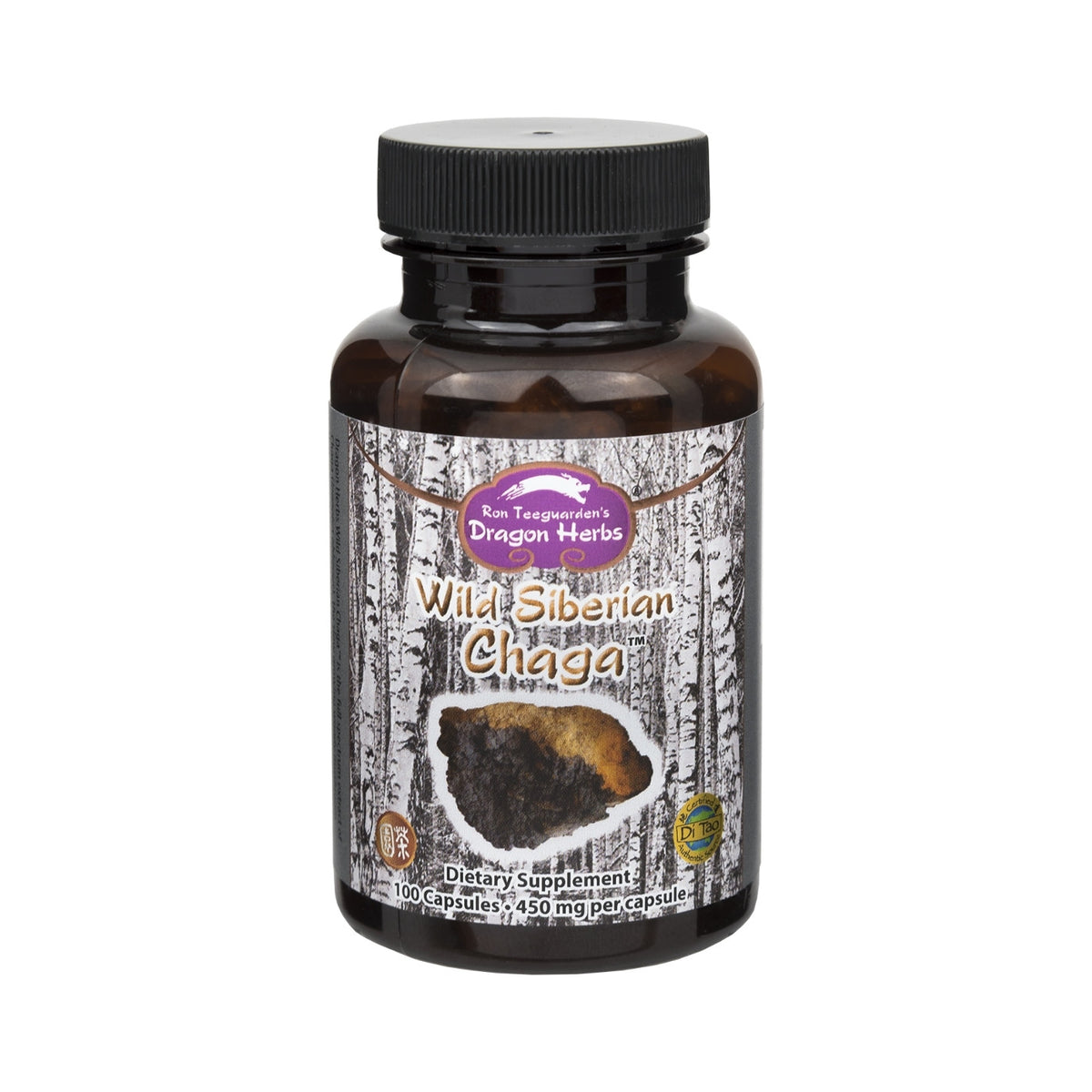 Wild Siberian Chaga Extrakt från Dragon Herbs