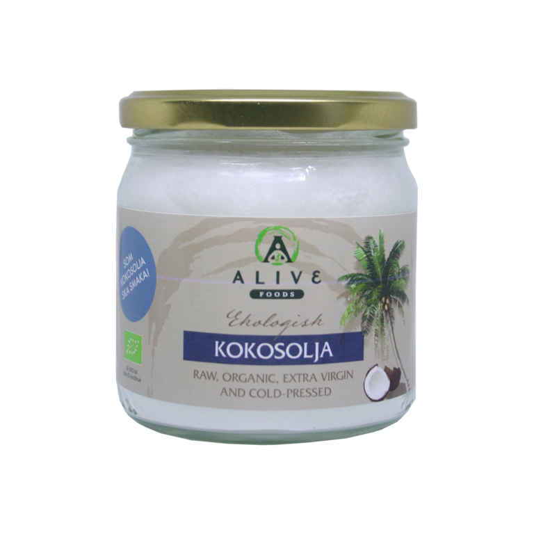 Alive Foods RAW Cold-Pressed Organic Coconut Oil