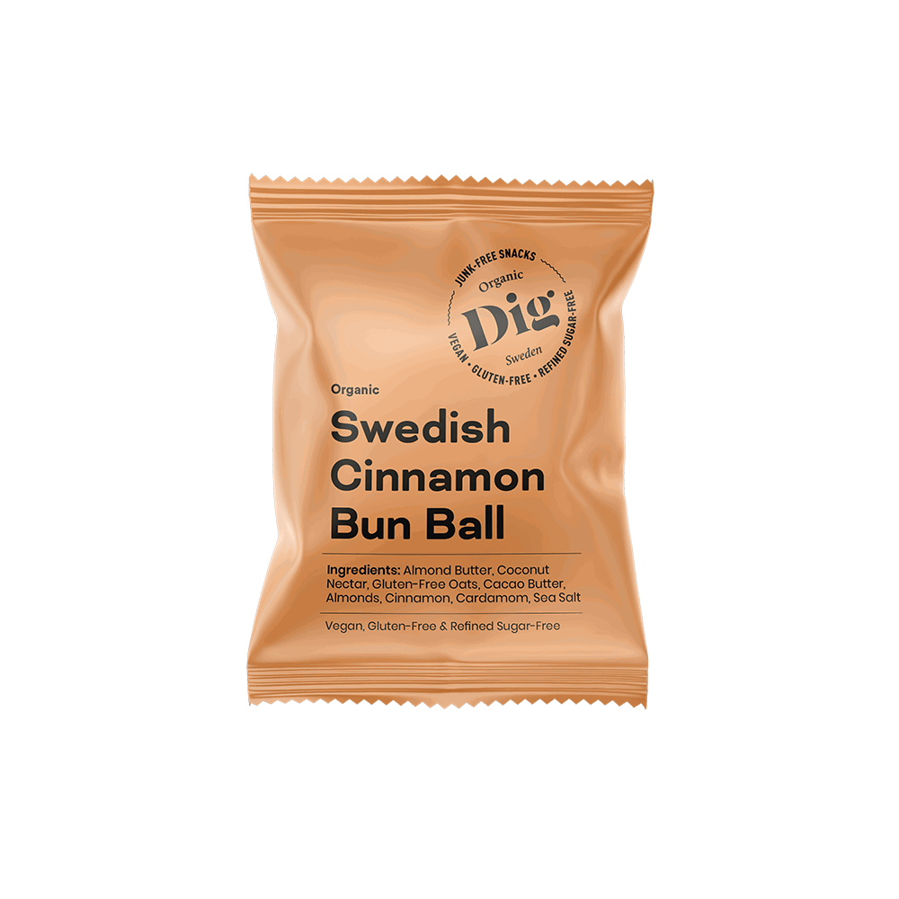 Dig Swedish Cinnamon Bun Ball 16 x 25g
