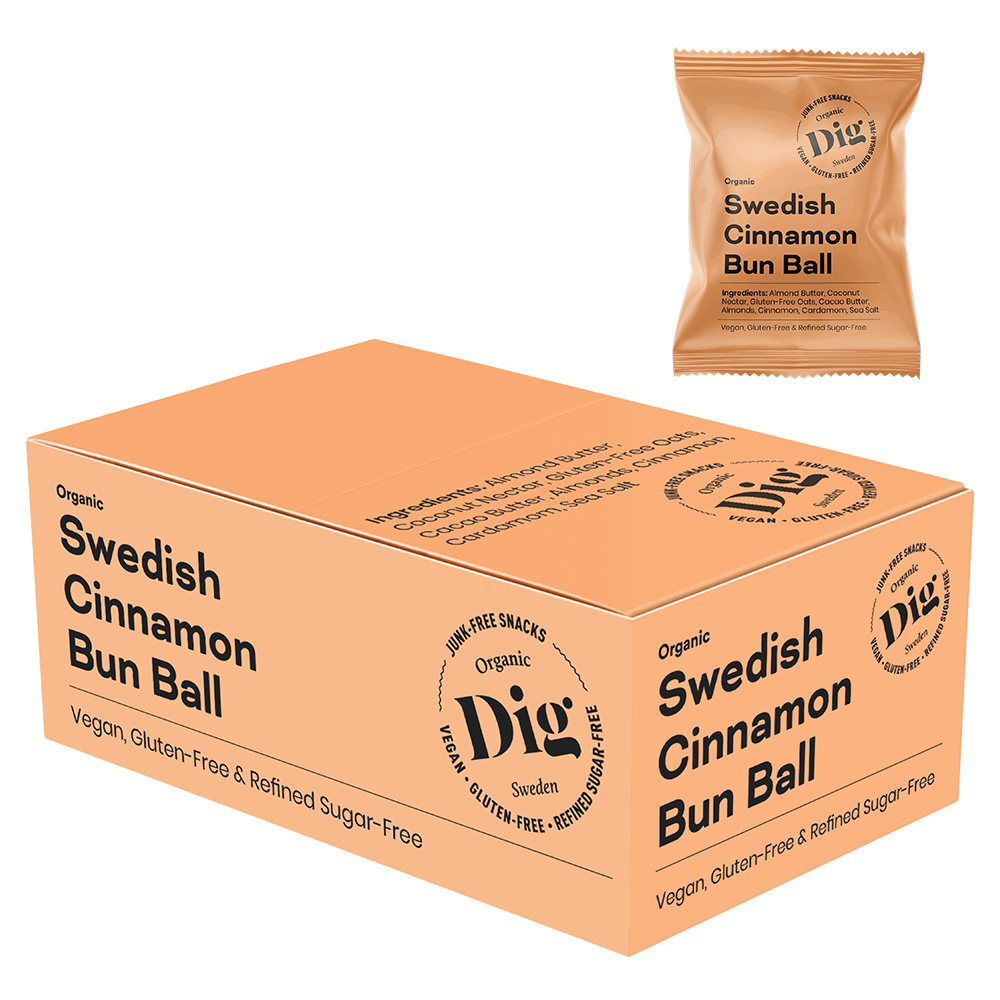 Dig Swedish Cinnamon Bun Ball 16 x 25g