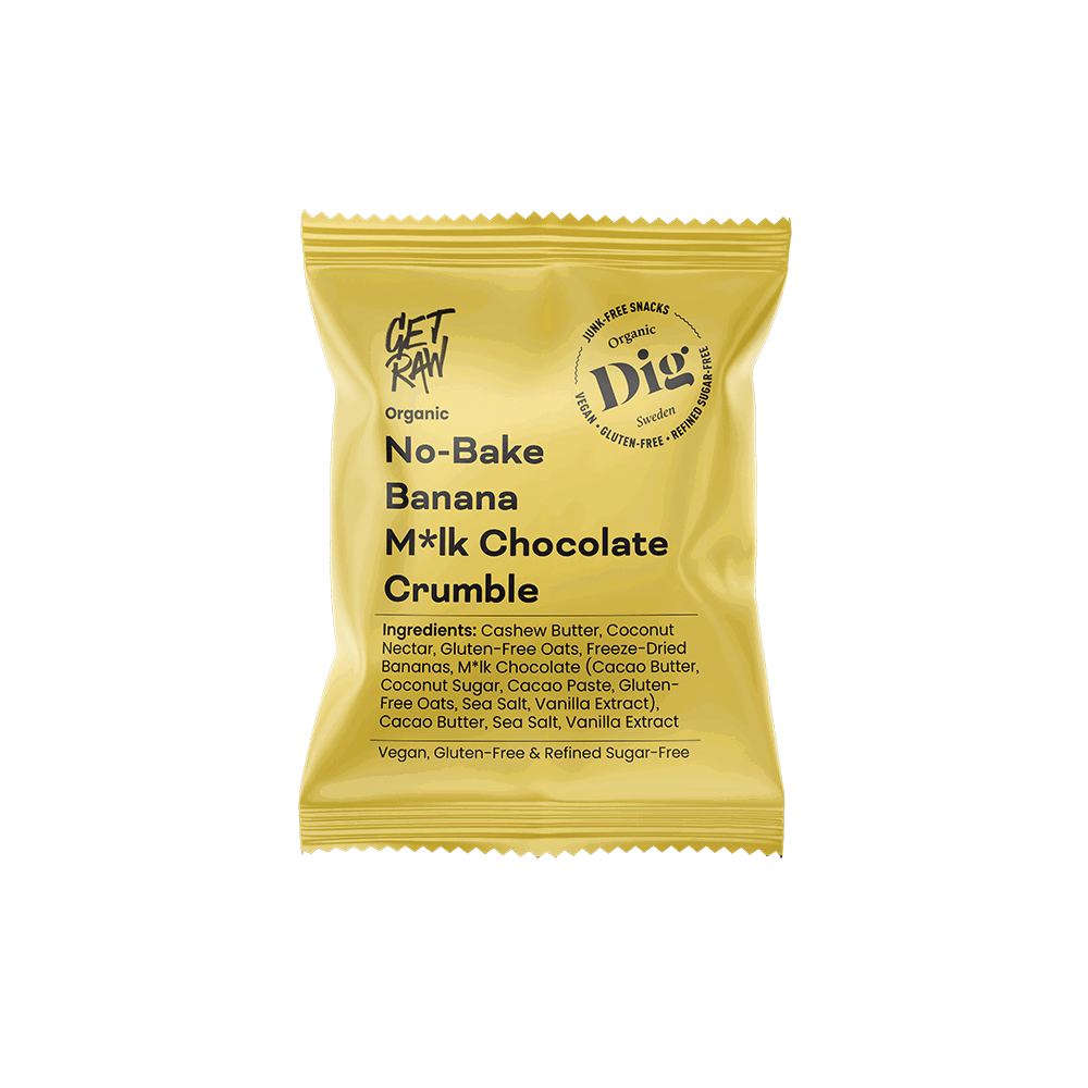 Dig No-Bake Banana M*lk Chocolate Crumble 12 x 35g