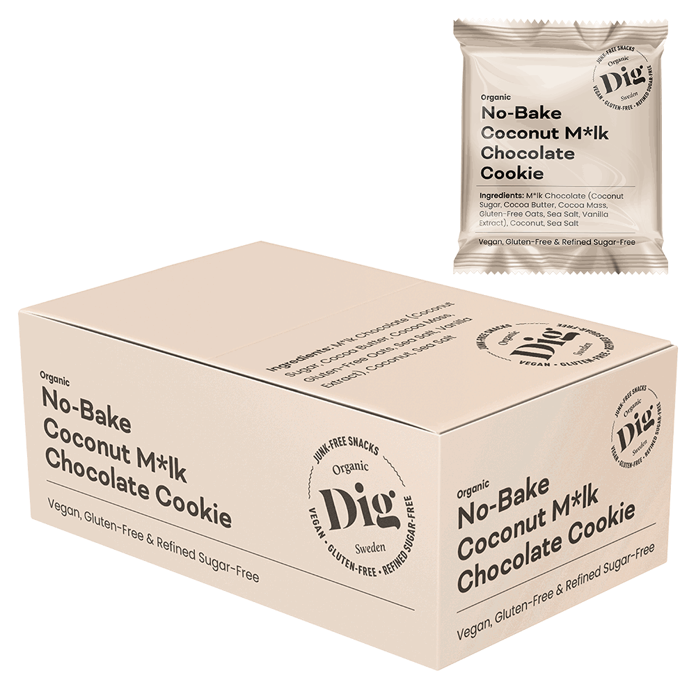 Dig No-Bake Coconut M*lk Chocolate Cookie 12 x 30g