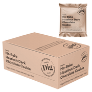 Dig No-Bake Hazelnut Dark Chocolate Cookie 12 x 30g