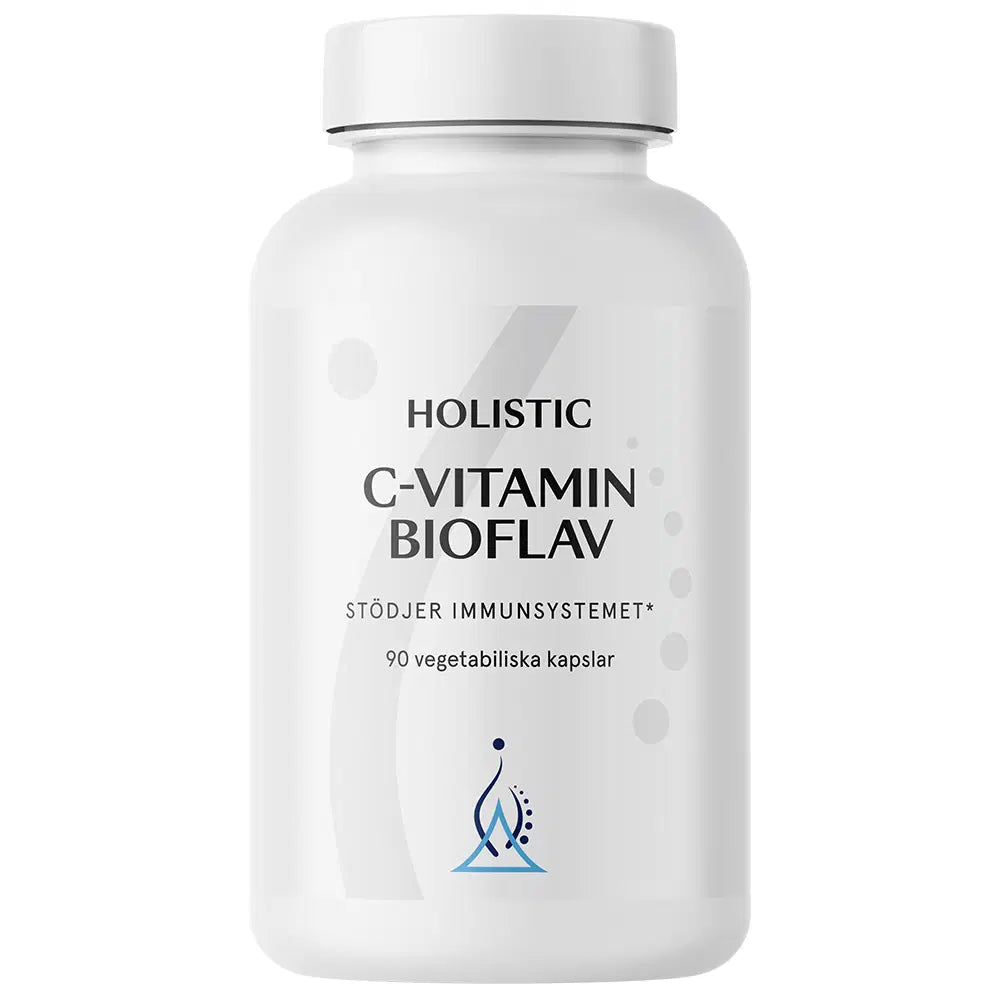 Holistic C-vitamin BioFlav, 90 kapslar