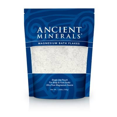 Ancient Minerals Magnesiumflakes för bad, 750 g