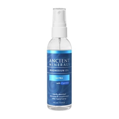 Ancient Minerals Magnesiumolja Spray / OptiMSM, 118 ml