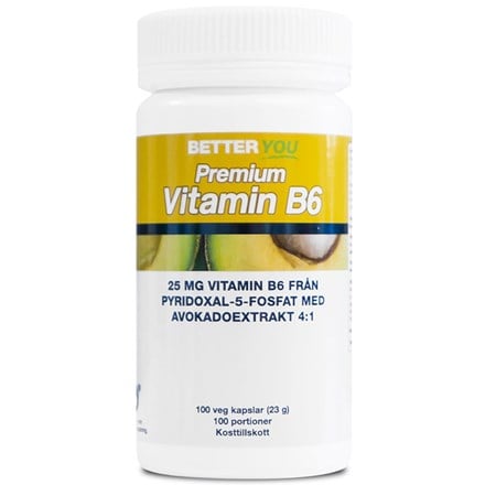 Better You Premium Vitamin B6, 100 capsules