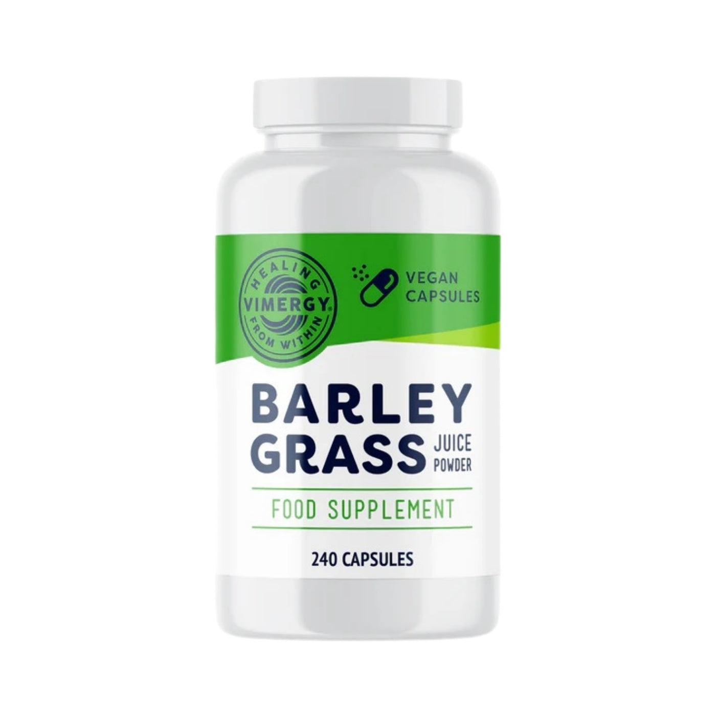 Vimergy RAW Korngräsjuicepulver, 240 kapslar