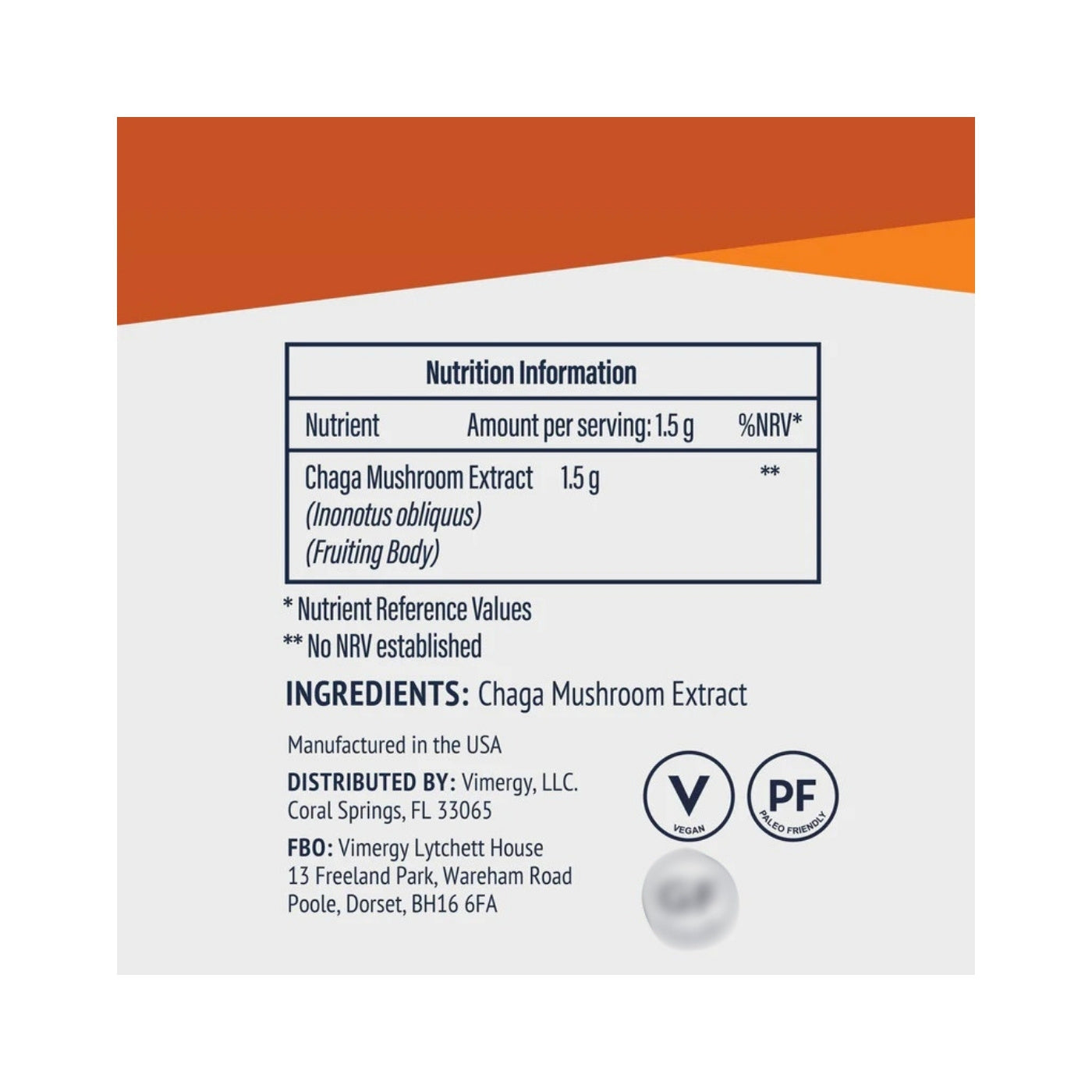 Vimergy Chaga Extract, 250 g