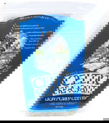 RAW Celtic Sea Salt Coarse Ground, 454 grams